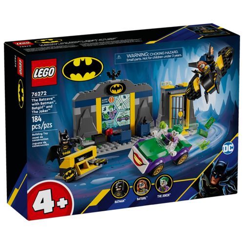 LEGO Batman - A Batcaverna com Batman, Batgirl e o Coringa - 184 Peças - 76272