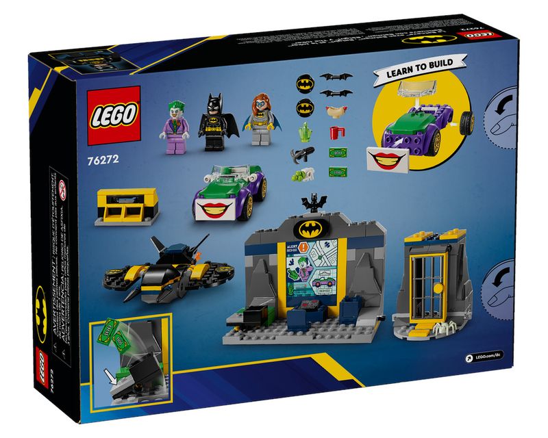 LEG76272---LEGO-Batman---A-Batcaverna-com-Batman-Batgirl-e-o-Coringa---184-Pecas---76272-6