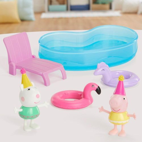 Conjunto Mini Figuras - Festa na Piscina com a Peppa - Peppa Pig - Hasbro