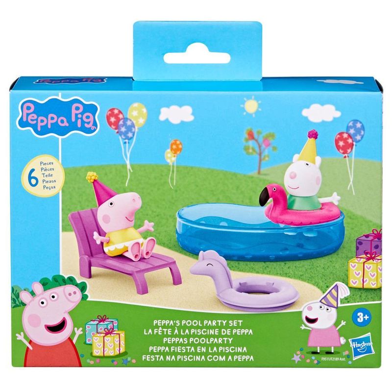 HASF9511---Conjunto-Mini-Figuras---Festa-na-Piscina-com-a-Peppa---Peppa-Pig---Hasbro-9