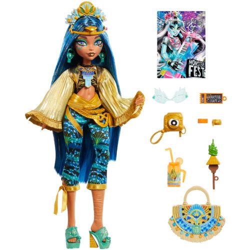 Boneca Monster High - Cleo de Nile - Monster Fest - Mattel