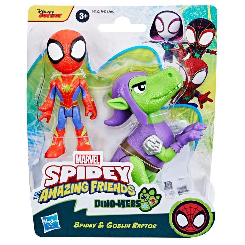 HASG0120---Conjunto-de-Mini-Figuras---Spidey-e-Goblin-Raptor---Dino-Webs---Spidey-and-his-Amazing-2