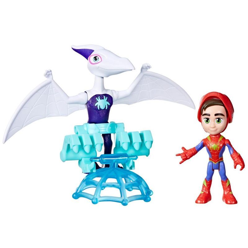 HASG0123---Conjunto-de-Mini-Figuras---Ghostasaurus-e-Spidey---Dino-Webs---Spidey-and-his-Amazing-1