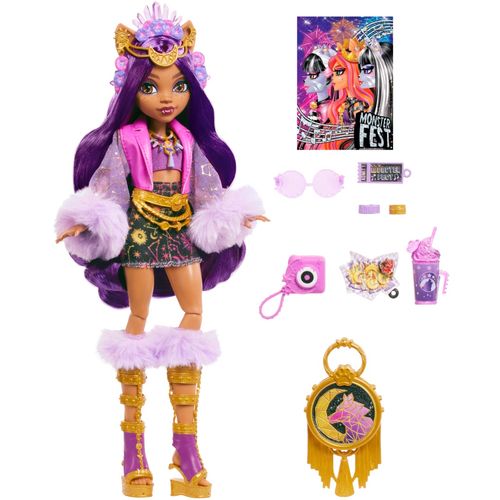Boneca Monster High - Clawdeen Wolf - Monster Fest - Mattel