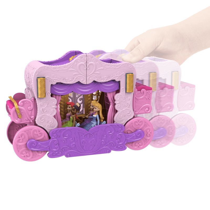 MATHWX17---Playset-com-Mini-Boneca---Carruagem-do-Castelo---Disney---Mattel-5