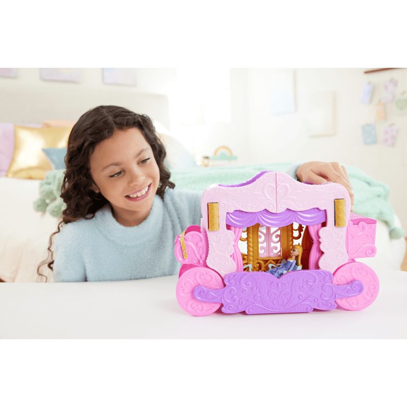 MATHWX17---Playset-com-Mini-Boneca---Carruagem-do-Castelo---Disney---Mattel-6