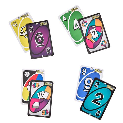 Jogo Uno Flip com Lançador - Attack - Mattel