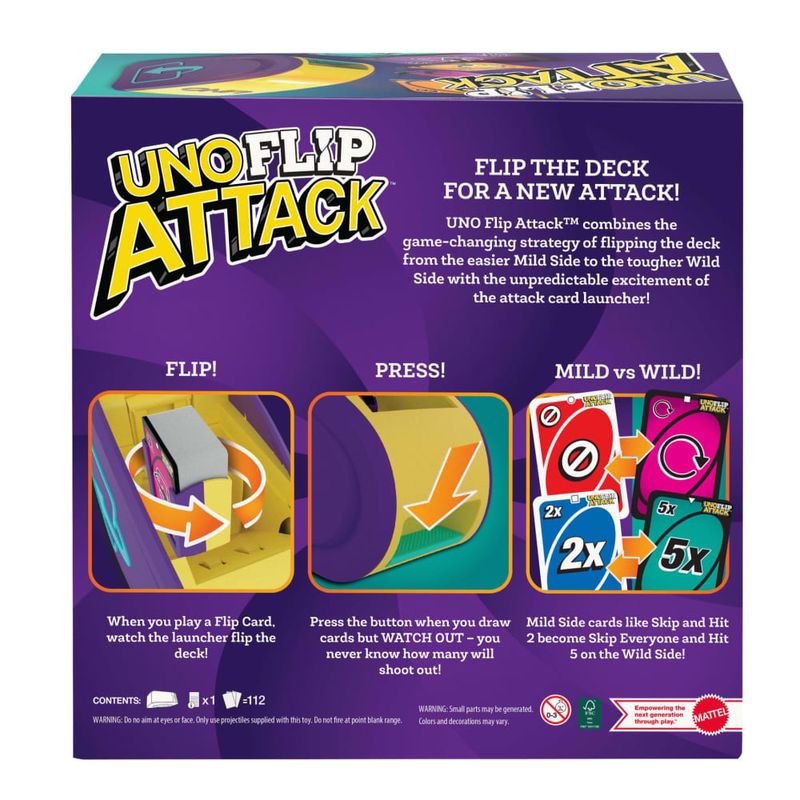 MATHXT54---Jogo-Uno-Flip-com-Lancador---Attack---Mattel-4