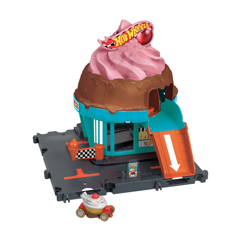 MATHTN77---Pista-com-Carrinho-Hot-Wheels---Sorveteria-na-Cidade---Mattel-1