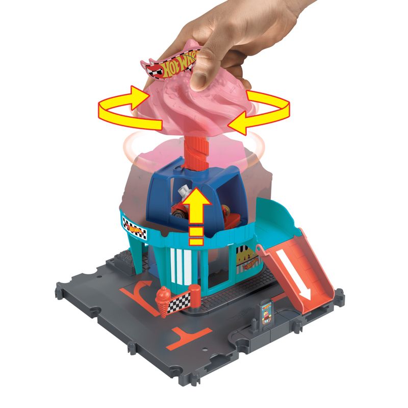 MATHTN77---Pista-com-Carrinho-Hot-Wheels---Sorveteria-na-Cidade---Mattel-5