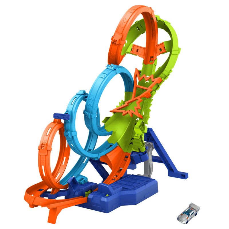 MATHXR70---Pista-com-Carrinho-Hot-Wheels---Voltas-e-Colisoes-Desafiadoras---Mattel-1