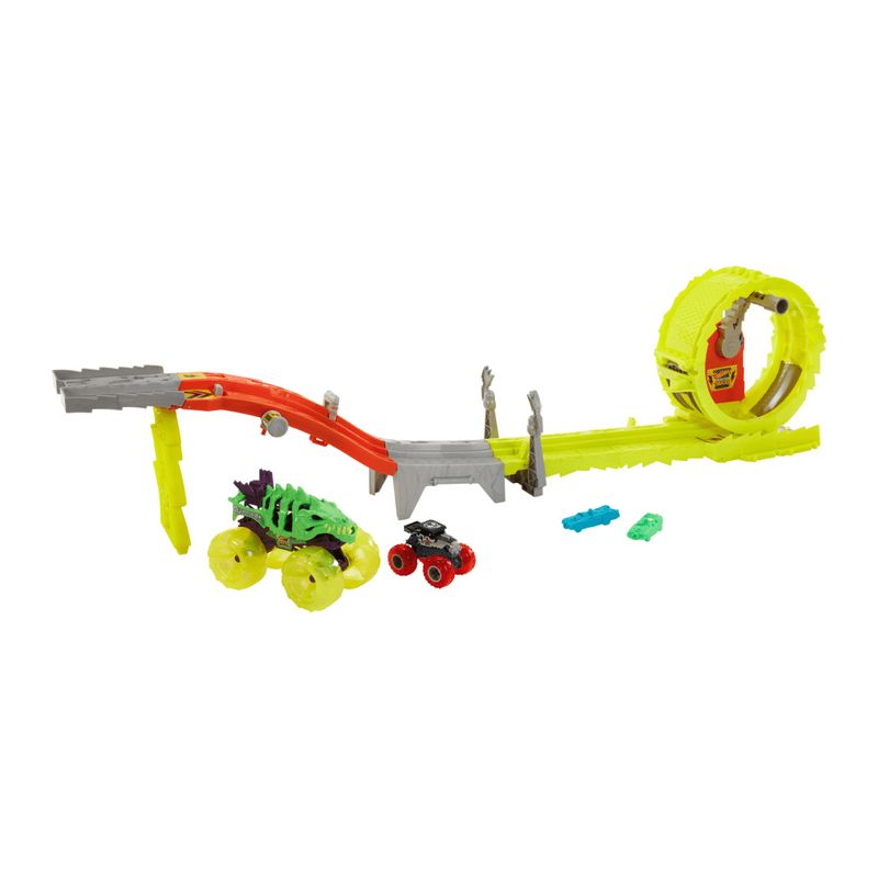 MATHXT05---Pista-com-Monster-Truck-Hot-Wheels---Charge-and-Chase-Challenge---Power-Smasher---Mattel-1