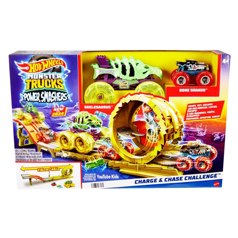 MATHXT05---Pista-com-Monster-Truck-Hot-Wheels---Charge-and-Chase-Challenge---Power-Smasher---Mattel-2