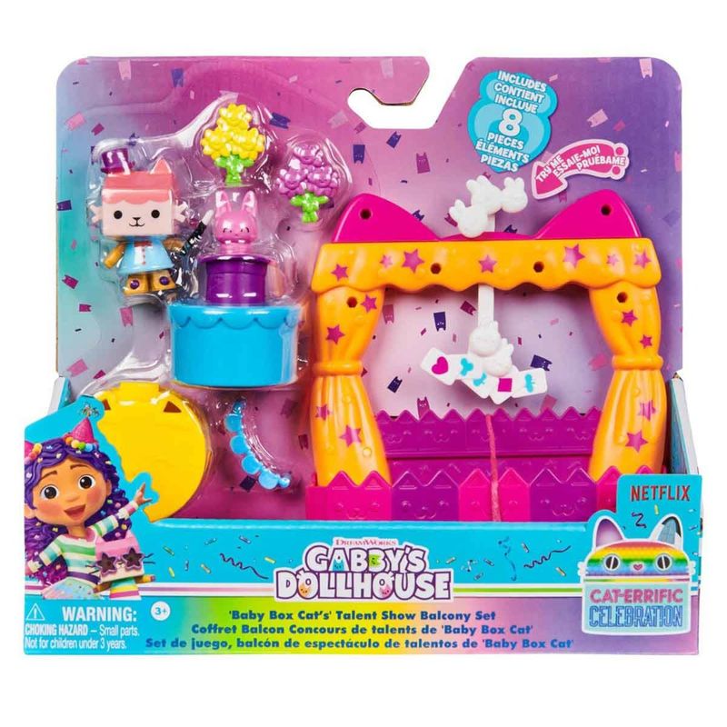 SUN3966-BABY---Playset-com-Mini-Figura---Varanda-com-Baby-Box-Cat---Casa-da-Gabby---Sunny-2