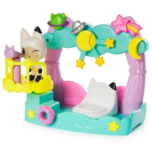 Playset com Mini Figura - Varanda com Pandy Paws - Casa da Gabby - Sunny