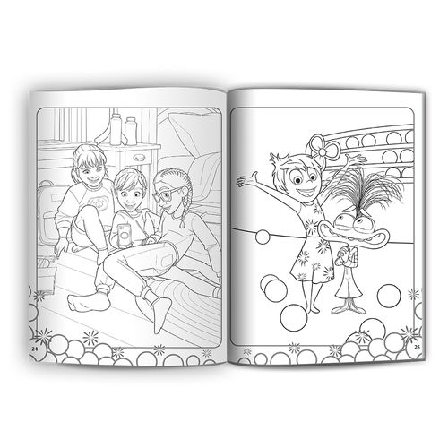 Livro de Adesivos - Divertidamente 2 - Disney - 500 unidades - Culturama