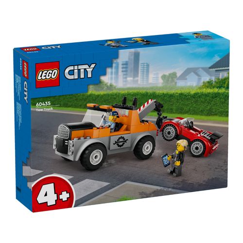 LEGO City - Caminhão de reboque e carro esportivo - 101 Peças - 60435