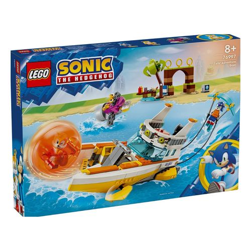 LEGO Sonic The Hedgehog - Barco de aventura do Tails - 393 Peças - 76997