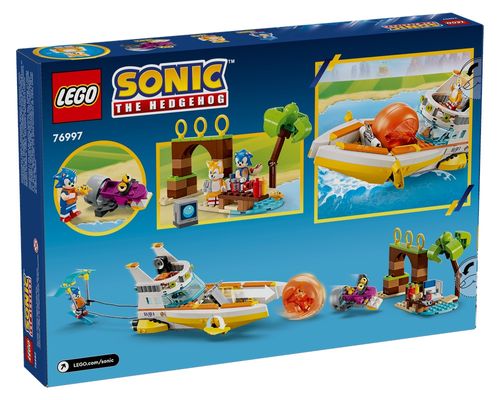 LEGO Sonic The Hedgehog - Barco de aventura do Tails - 393 Peças - 76997
