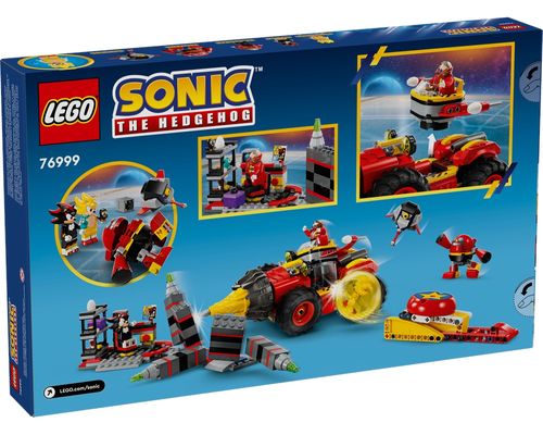 LEGO Sonic The Hedgehog - Super Sonic vs. Egg Drillster - 590 Peças - 76999