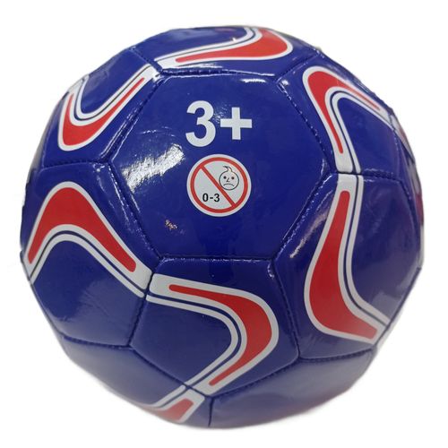 Bola de Futebol - Azul e Vermelho - Tamanho 5 - ST Import