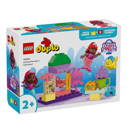 LEGO Duplo - Barraca de café de Ariel e Linguado - 22 Peças - 10420