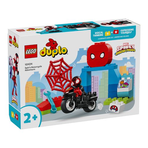 LEGO Duplo - Aventuras de motocicleta do Spin - 24 Peças - 10424