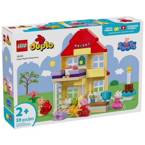 LEGO Duplo - Casa de aniversário da Peppa Pig - 59 Peças - 10433