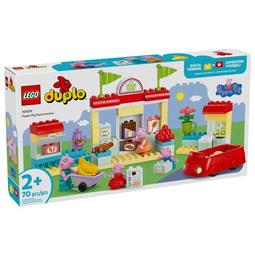 LEGO Duplo - Supermercado Peppa Pig - 70 Peças - 10434