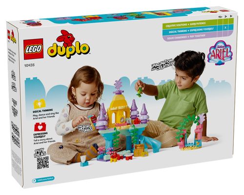 LEGO Duplo - Palácio Subaquático Mágico de Ariel - 116 Peças - 10435