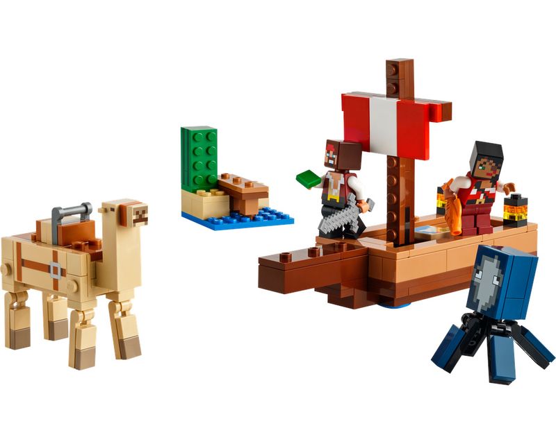 LEG21259---LEGO-Minecraft---A-Viagem-do-Navio-Pirata---166-Pecas---21259-2