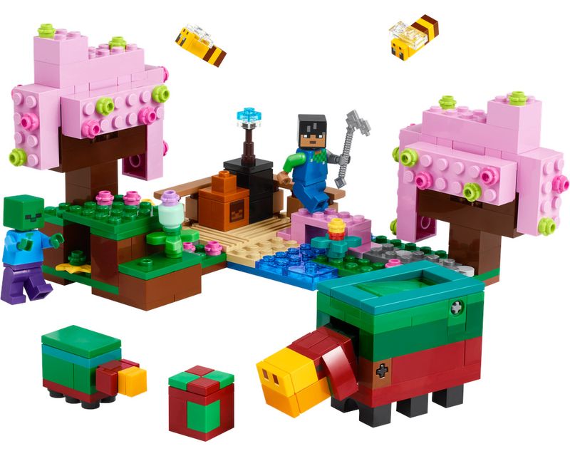LEG21260---LEGO-Minecraft---O-Jardim-da-Flor-de-Cerejeira---304-Pecas---21260-2