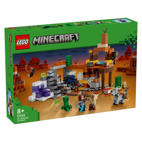 LEGO Minecraft - A mina de Badlands - 538 Peças - 21263