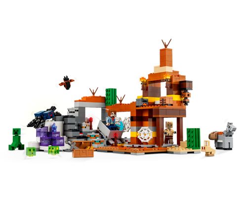 LEGO Minecraft - A mina de Badlands - 538 Peças - 21263