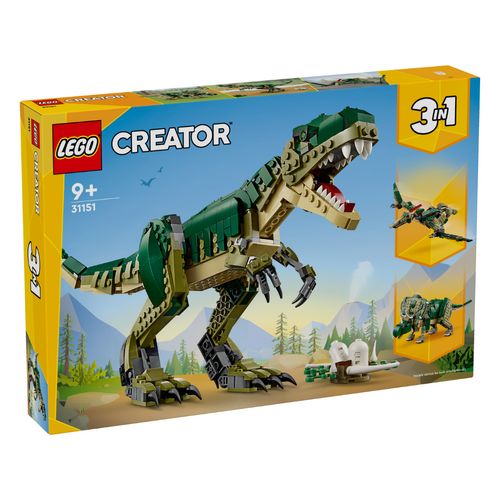 LEGO Creator 3 em 1 - T. rex - 626 Peças - 31151