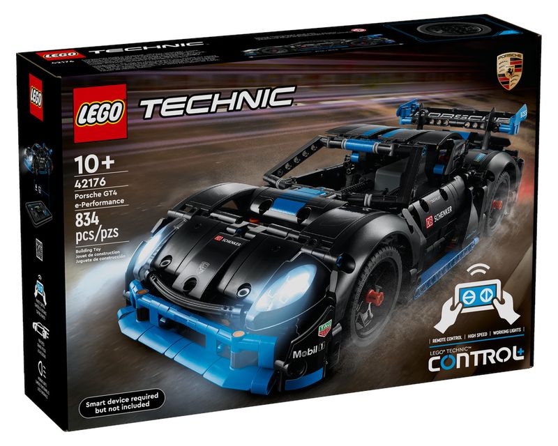 LEG42176---LEGO-Technic---Porsche-GT4-e-Performance-Race-Car---834-Pecas---42176-1