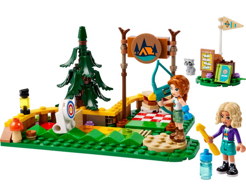 LEG42622---LEGO-Friends---Treino-com-Arco-do-Acampamento-de-Aventura---157-Pecas---42622-3
