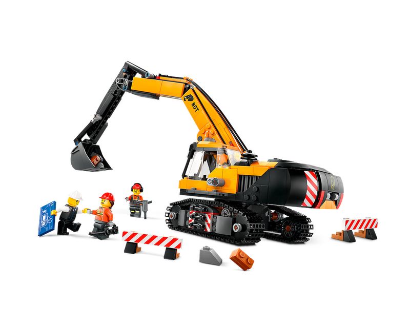 LEG60420---LEGO-City---Escavadeira-de-Construcao-Amarela---633-Pecas---60420-2