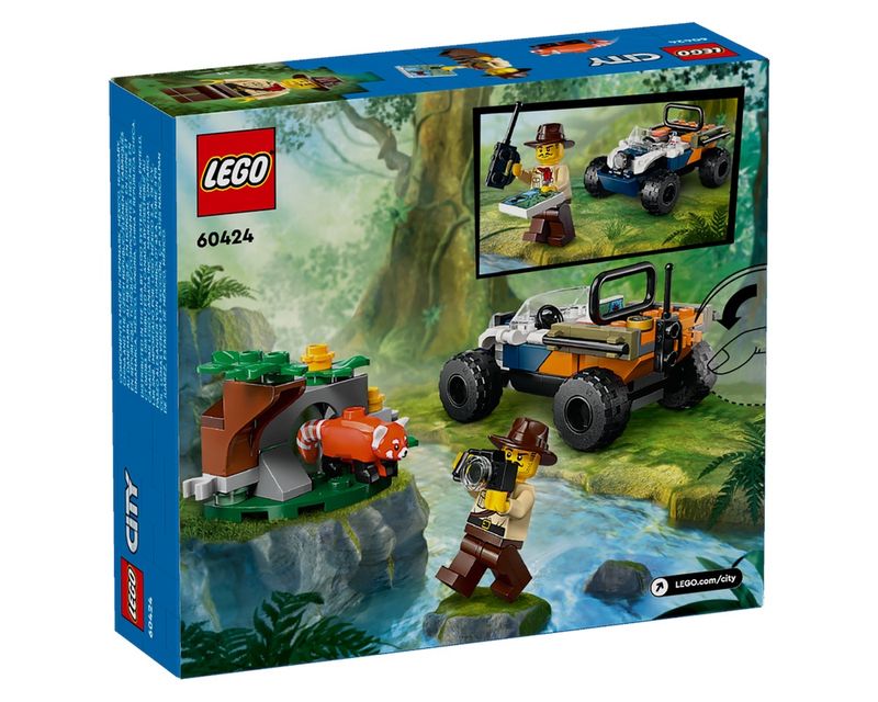 LEG60424---LEGO-City---Missao-do-Panda-Vermelho-ATV-Explorador-da-Selva---92-Pecas---60424-6