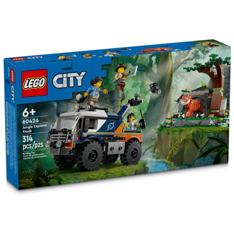 LEG60426---LEGO-City---Caminhao-Off-Road-do-Explorador-da-Floresta---314-Pecas---60426-1