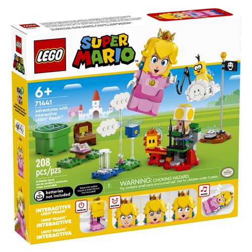 LEGO Super Mario - Aventuras com Princesa Peach interativa - 208 Peças - 71441