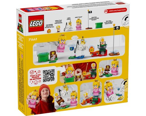 LEGO Super Mario - Aventuras com Princesa Peach interativa - 208 Peças - 71441