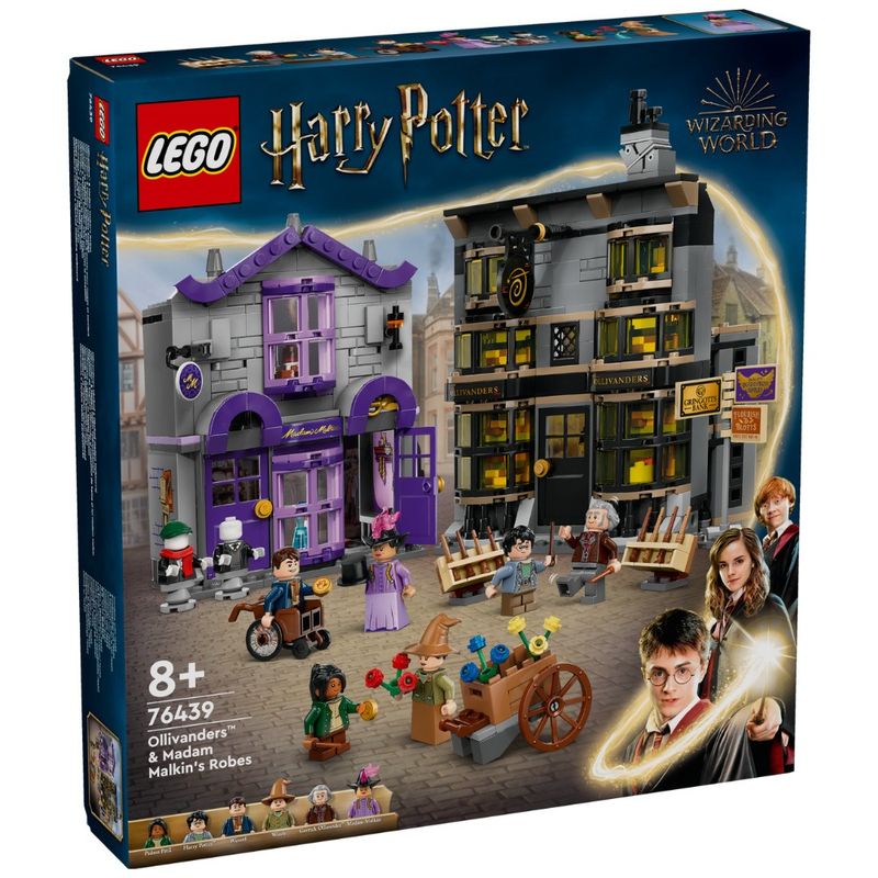 LEG76439---LEGO-Harry-Potter---Olivaras-e-as-Vestes-de-Madame-Malkin---744-Pecas---76439-1