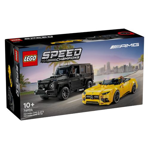 LEGO Speed - Mercedes-AMG G 63 e Mercedes-AMG SL 63 - 808 Peças - 76924