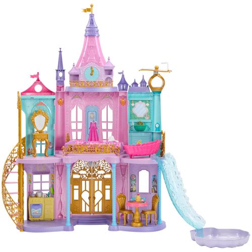 Playset Princesas com Luz e Som - Castelo das Aventuras Mágicas - Disney - Mattel