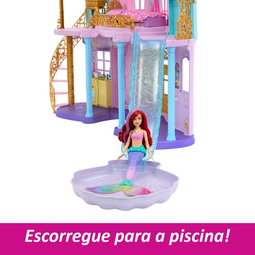 Playset Princesas com Luz e Som - Castelo das Aventuras Mágicas - Disney - Mattel