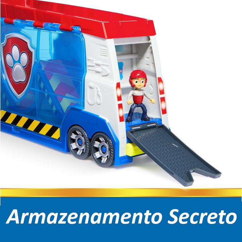 SUN3588---Porta-Carrinhos-com-Lancador-Luz-e-Som---Furgao-Patrulheiro---Patrulha-Canina---56-cm---Sunny-4