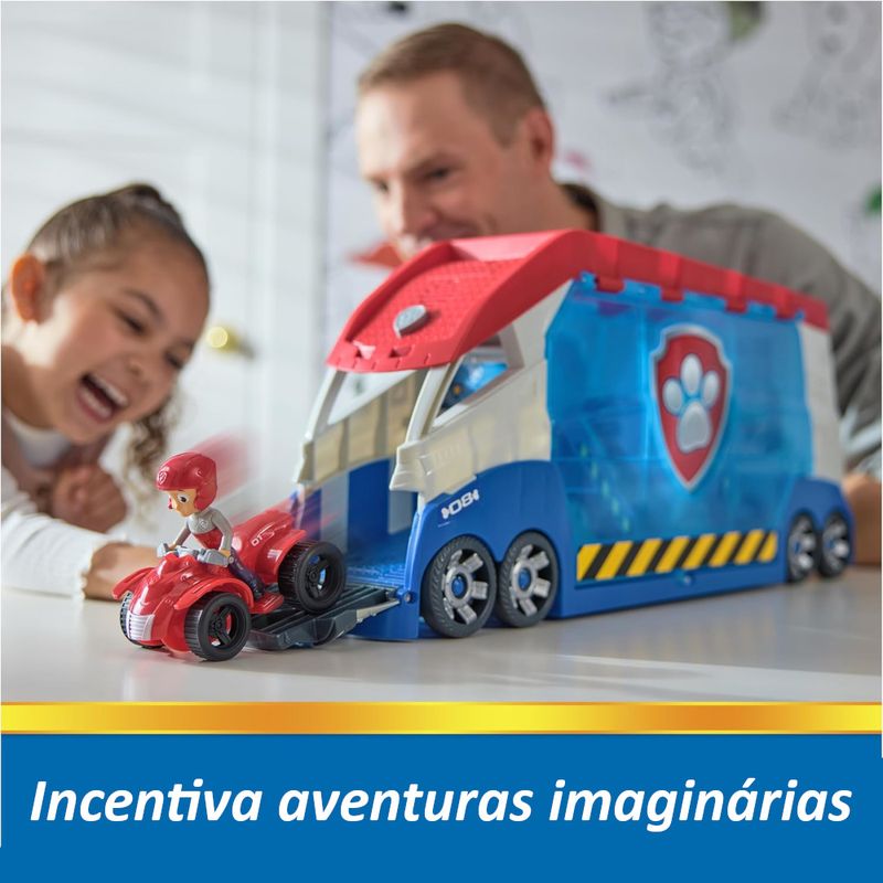 SUN3588---Porta-Carrinhos-com-Lancador-Luz-e-Som---Furgao-Patrulheiro---Patrulha-Canina---56-cm---Sunny-6