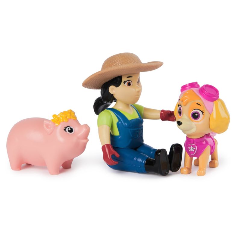 SUN3587-SKYE---Conjunto-de-Figuras---Skye-e-Fazendeira-Yumi---Patrulha-Canina---Sunny-1