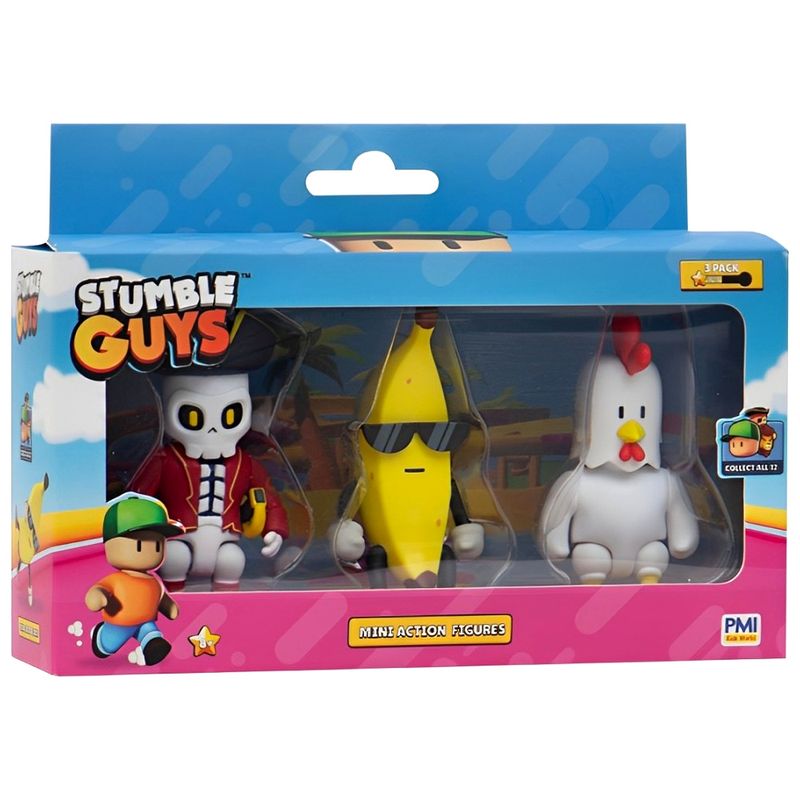 MLABR2181-ESQUELETO---Conjunto-de-Mini-Figuras---Capt.-Noheart-Banana-Guy-e-Chicken-1